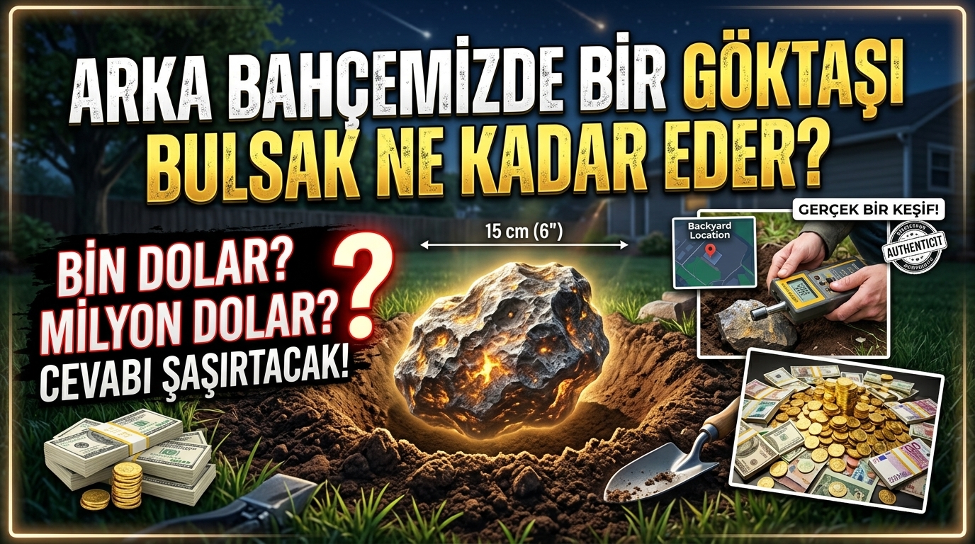 Arka Bahçemizde Bir Göktaşı Bulsak?